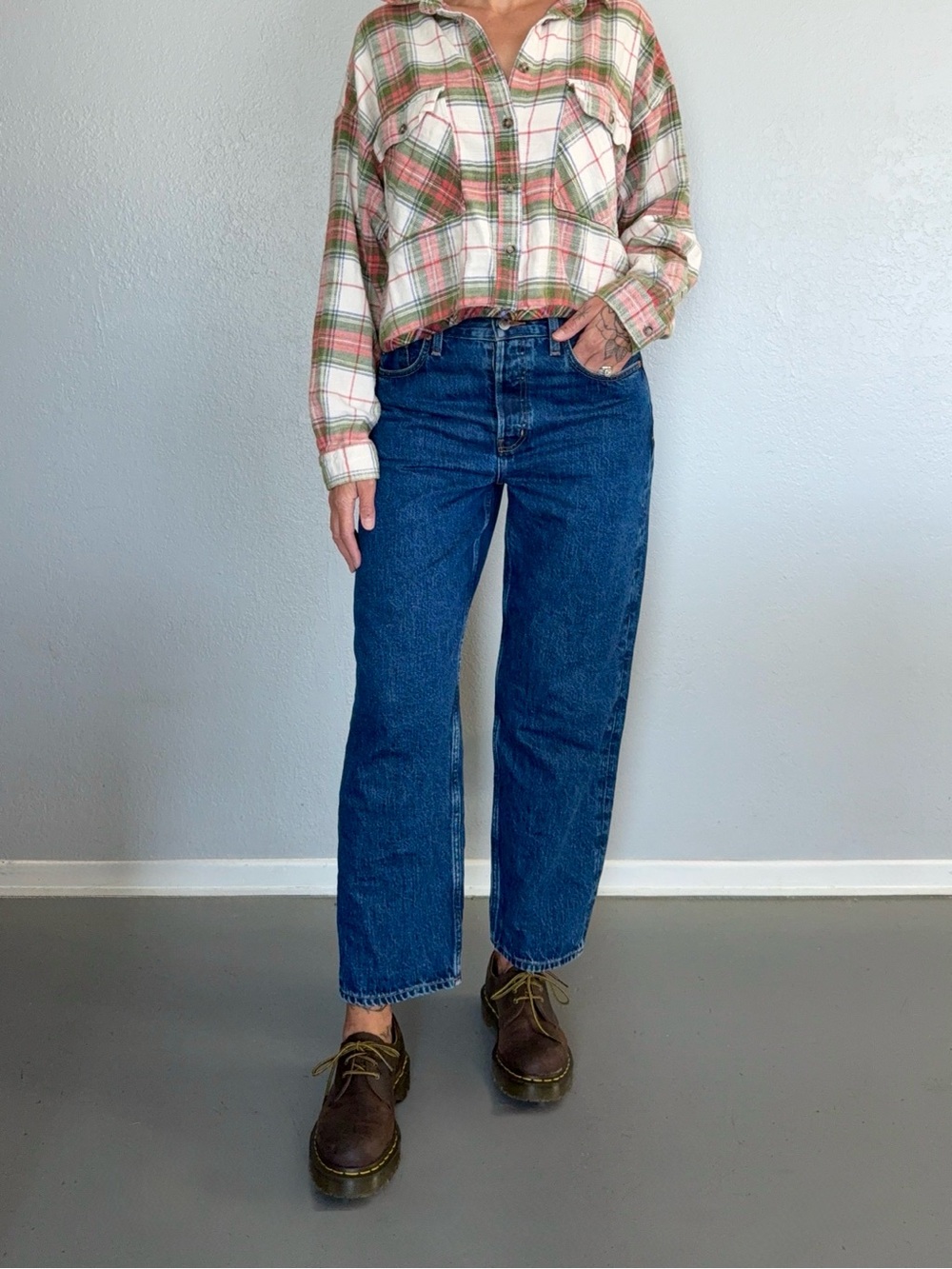 Ética Tyler Vintage Straight High Rise Jeans • Sz 27